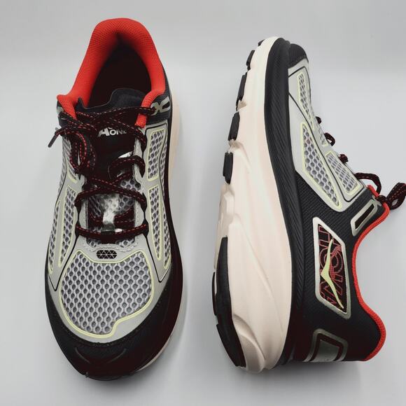 Mens Size 10.5 Hoka Clifton One9 1155370 Habanero Black New Womens 11.5 main image 4